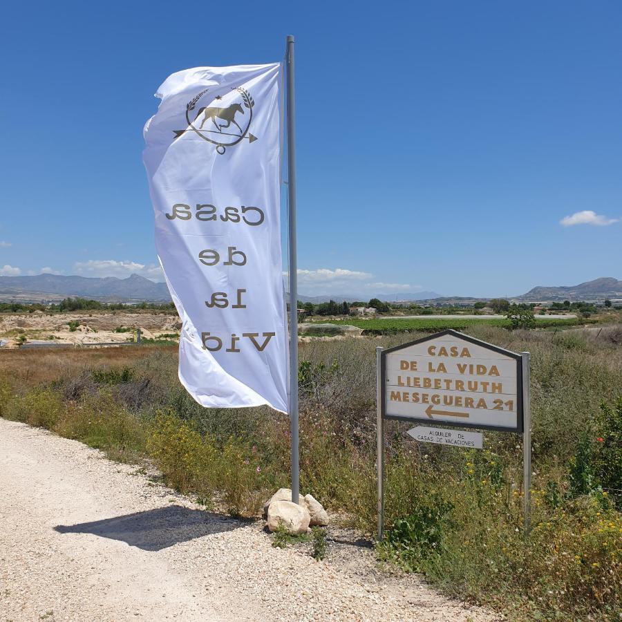 Vila Casa De La Vida Liebetruth A Aspe Exteriér fotografie